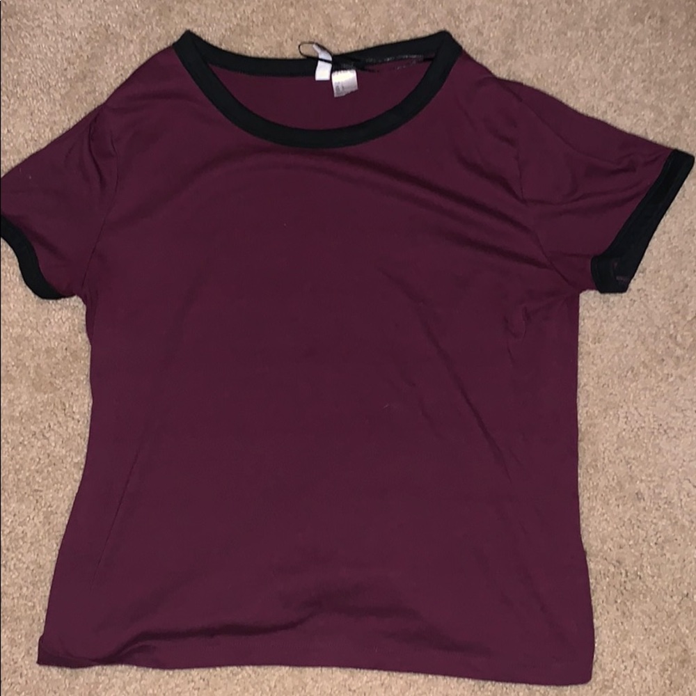 Maroon shirt